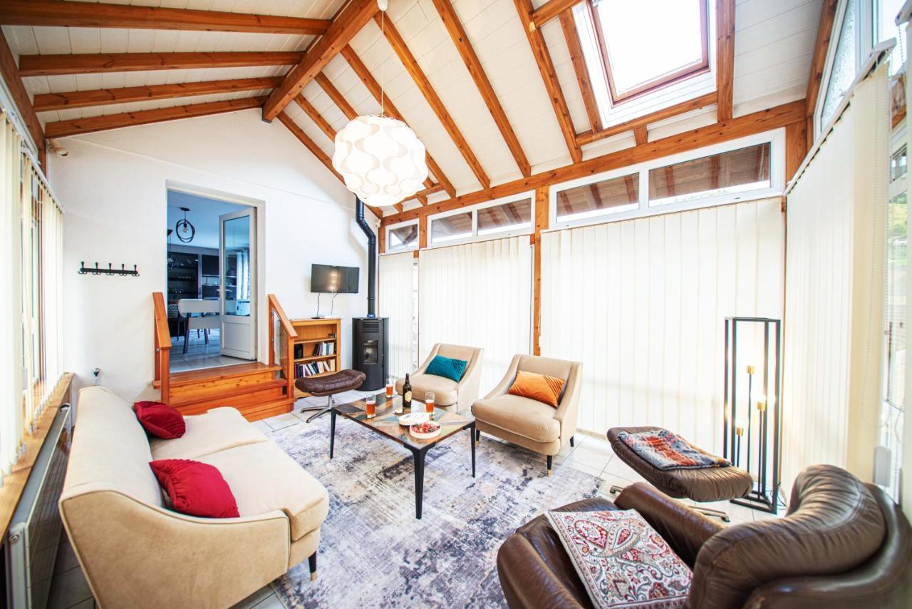 La Coquette ! Maison Au Coeur De La Bresse Avec Veranda Barbecue Garage Baby-Foot Et Barre De Son Dış mekan fotoğraf